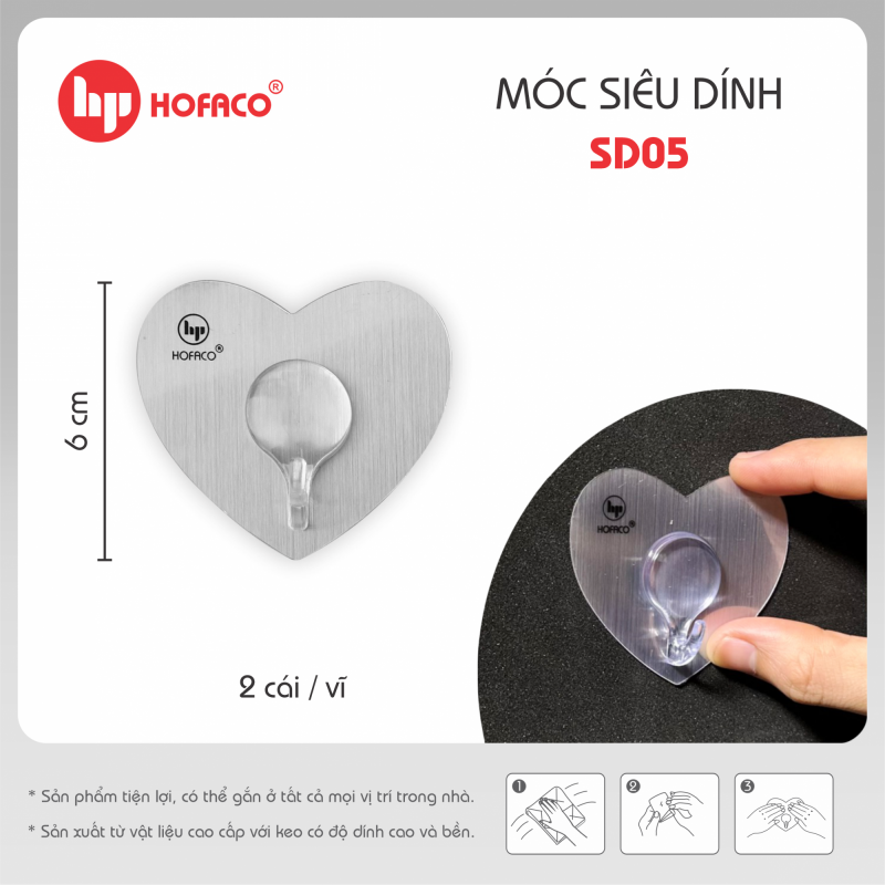 MÓC DÁN SIÊU DÍNH - SD05